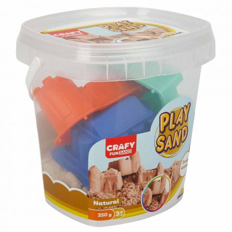 Nisip Kinetic Fun Sand Crafy 350g + Unelte - imagine 2