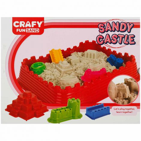 Nisip Kinetic Crafy Fun Sand 1kg + Tavită - imagine 5