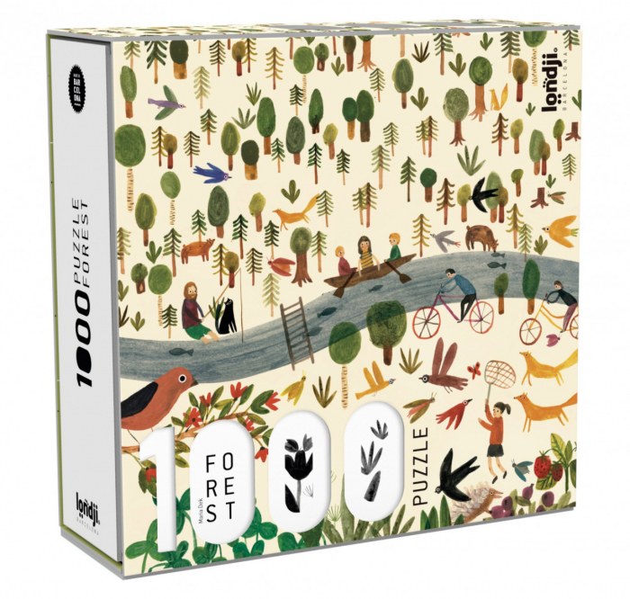 Puzzle Padurea Londji 1000 piese, relaxare si natura