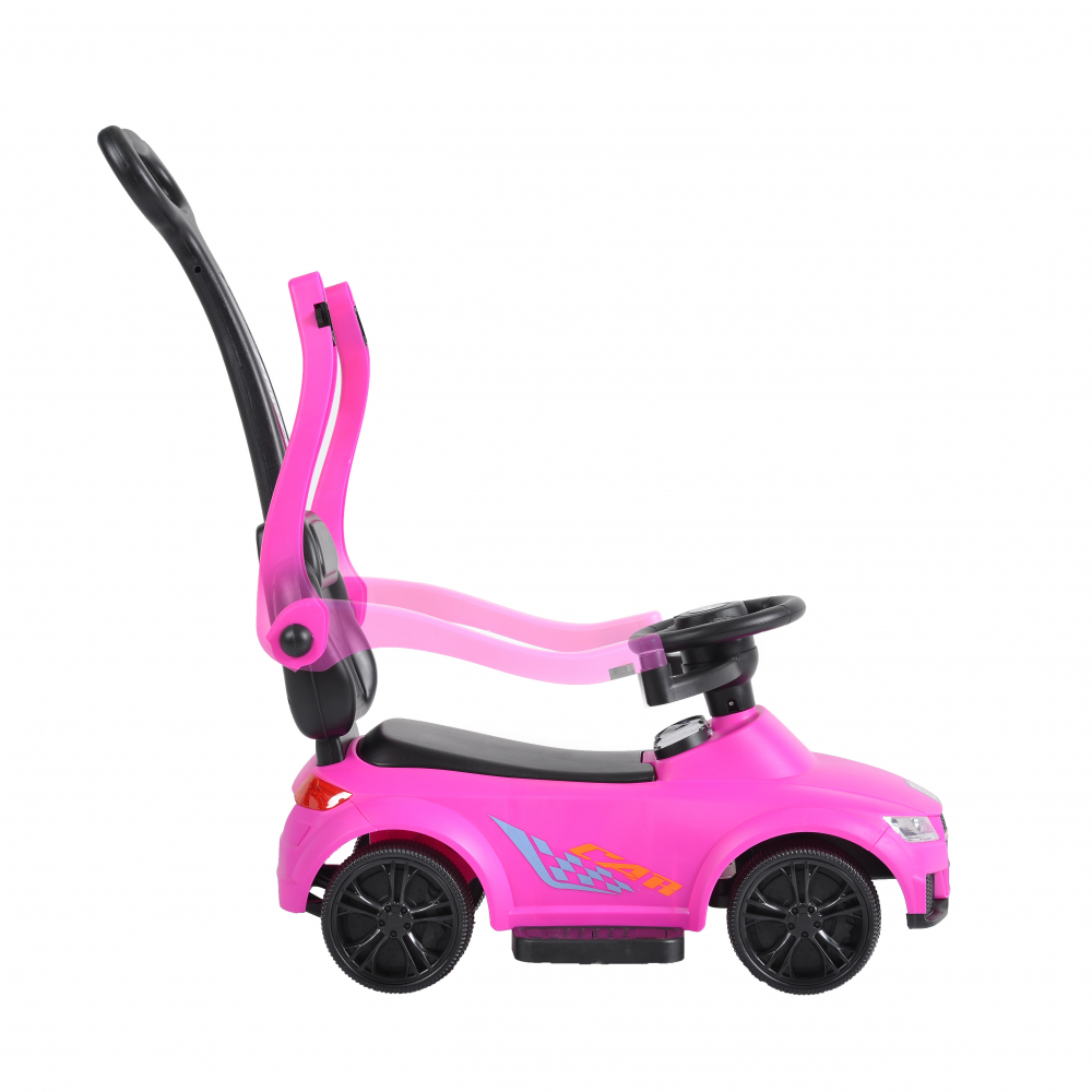 Moni Victory 2in1 Pink Mășinuță Copii cu Mâner - imagine 12