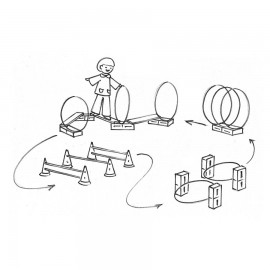Set Motricitate B Active Play - Trasee Obstacole - imagine 3
