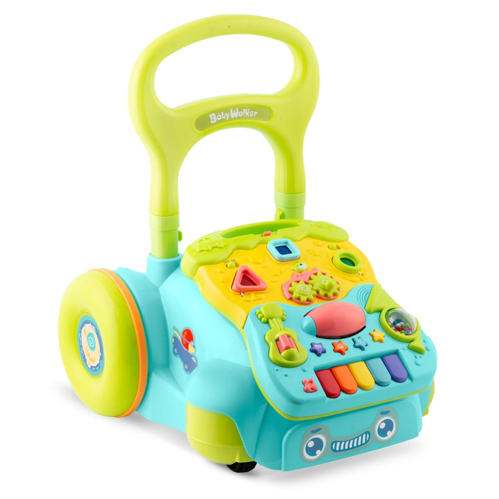 Antepremergător Ricokids 2in1 Turcoaz cu Pian - imagine 3