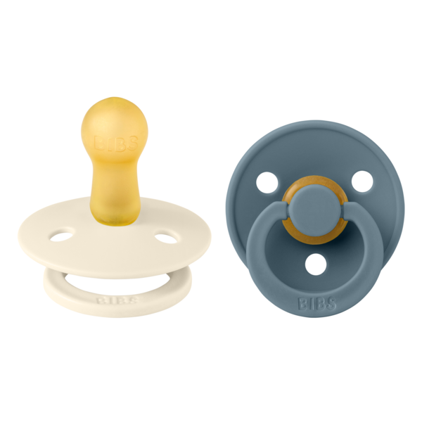 Set 2 Suzete Bibs Colour, Latex, 6 luni+ - imagine 4