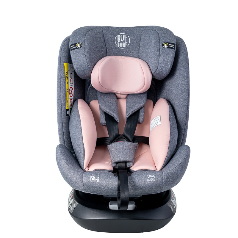 Scaun Auto Buf Boof Deluxe i-Size Rotativ 360° - imagine 7