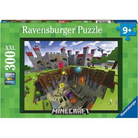 Ravensburger Puzzle Minecraft 300 Piese - Educație și Distracție - imagine 2