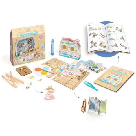 Căsuță Djeco Creative | Kit Asamblare Colorat - imagine 3