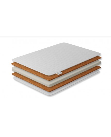 Patut Co-Sleeping Woodies, Alb, cu Saltea Inclusa