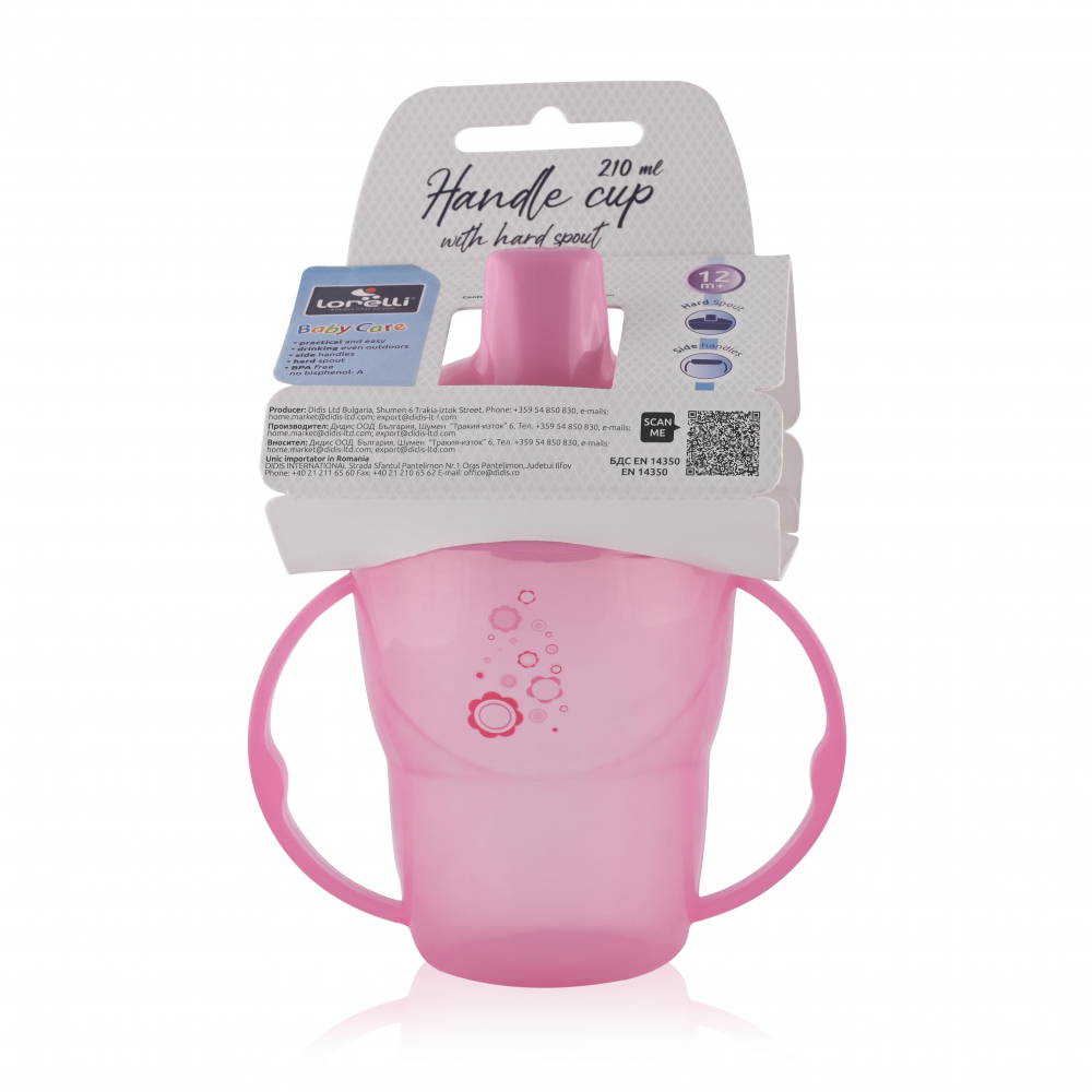 Cana Lorelli Pink 210 ml, 12 luni+