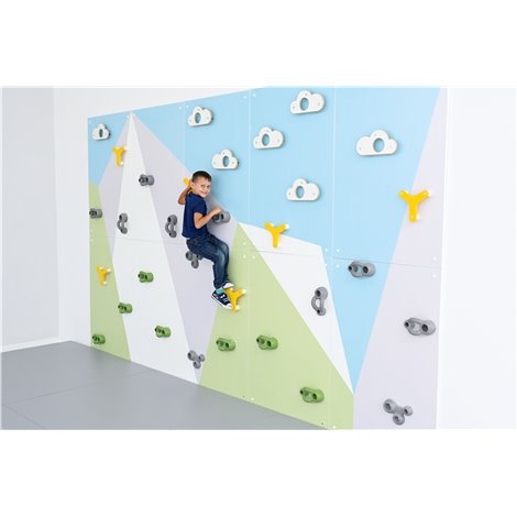 Perete cățărat Moje bambino - dezvoltare coordonare - imagine 3