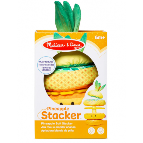 Ananas Stivuit Melissa & Doug | Jucărie Bebe Educativă - imagine 8