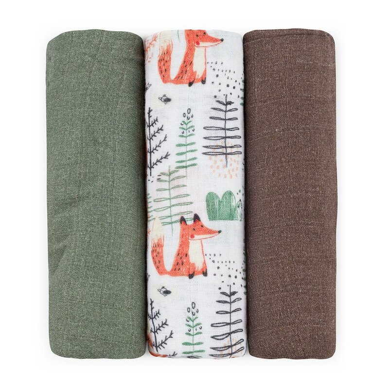 Petite&Mars Set 3 Scutece Bambus Hipoalergenice
