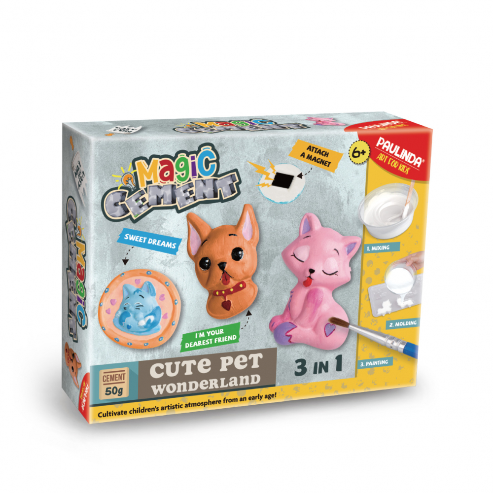 Strigo DIY Ciment Animalute - Creativitate pentru Copii