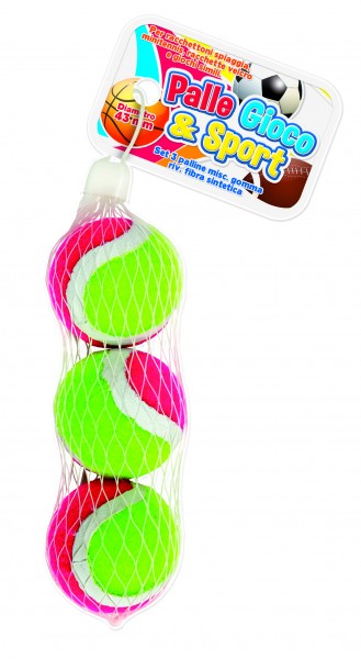 Set 3 mingi de tenis RS Toys - Jucării exterior - imagine 2