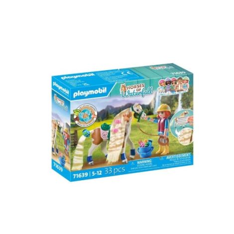 Playmobil Ellie și Cal cu Păr - Jucărie Creativă - imagine 2
