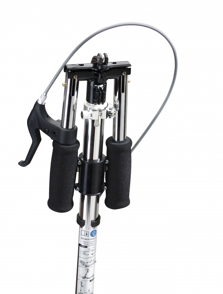 Trotineta Space Scooter X580 Negru, Pliabilă, 8 ani+ - imagine 4