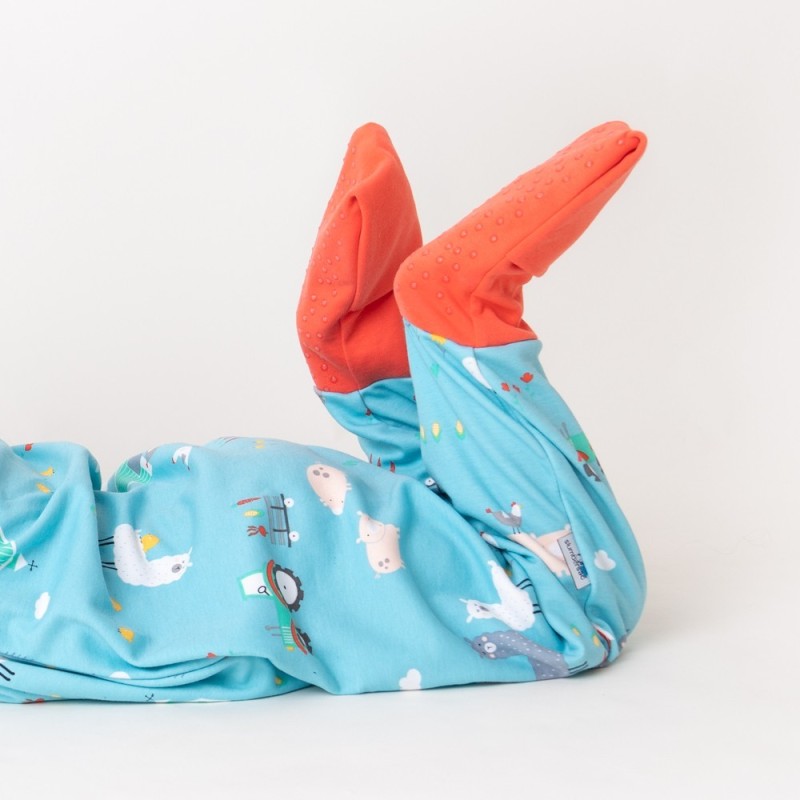 Sac de dormit Slumbersac Farmyard 1.0 Tog, 120 cm - imagine 2
