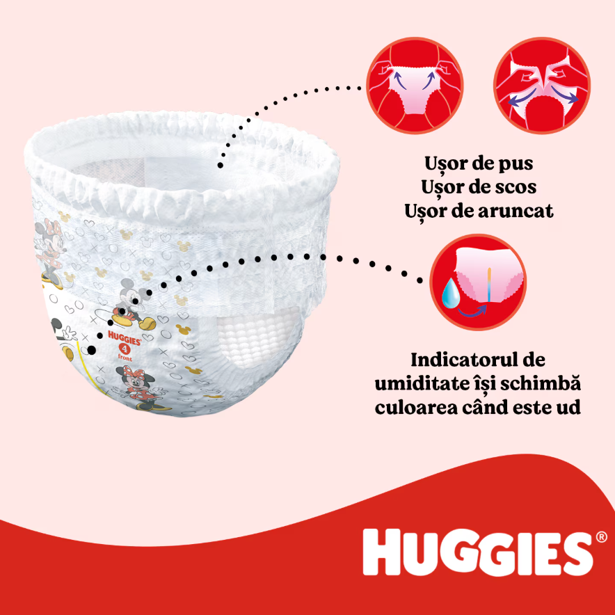 Scutece Huggies Pants Boy 5, 12-17 kg, 48 bucați