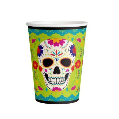 Farfurii Dia de los Muertos Amscan | 8 buc - imagine 2