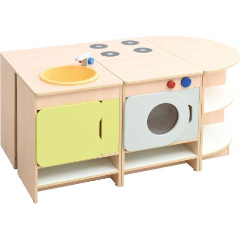 Bucătărie Qaudro Alb | Moje Bambino Modulară - imagine 5