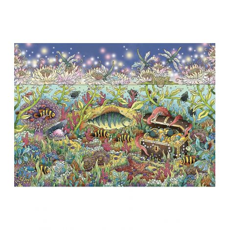 Puzzle Comorile de Sub Apa, 1000 Piese, Ravensburger - imagine 2