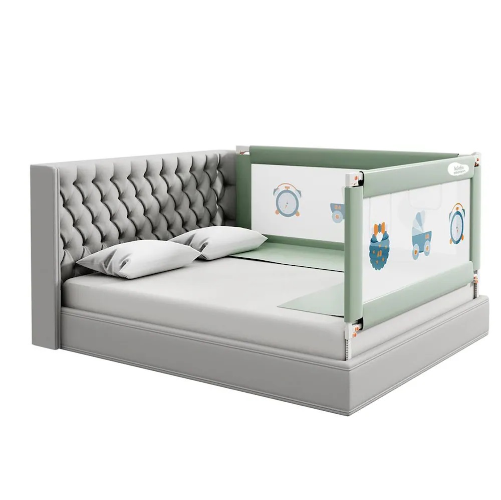 Bariera Protectie Pat Culisare Little Mom - imagine 5