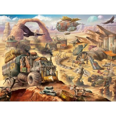 Puzzle Ravensburger 1500 Piese - Evadare în Pustietate - imagine 3