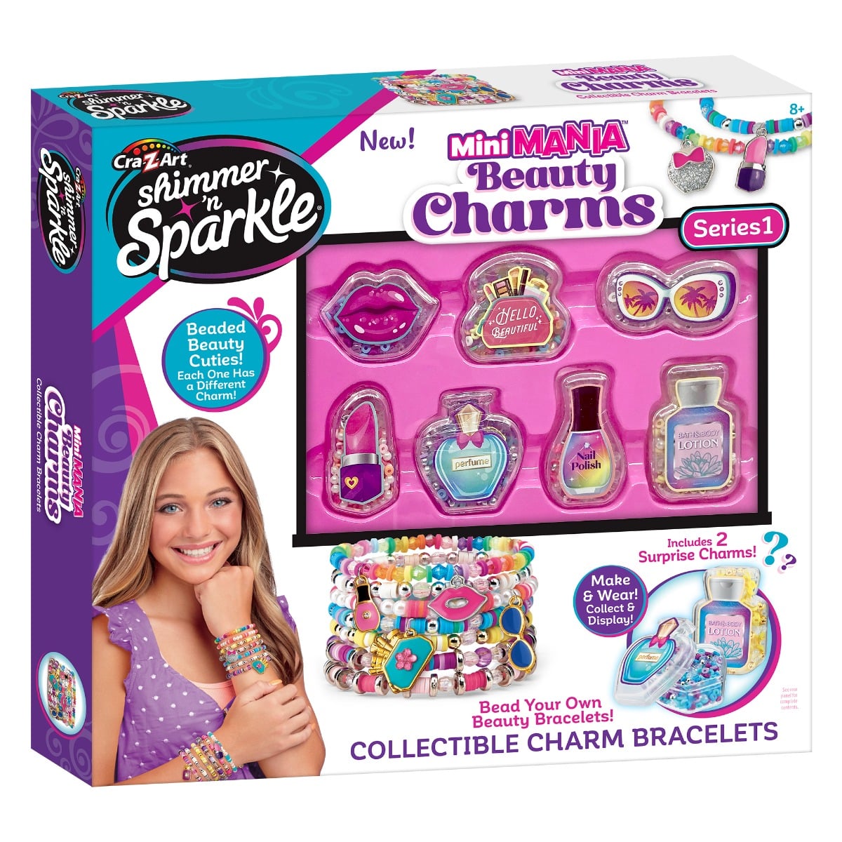 Set Bratari Cra-Z-Art Mini Mania Beauty Charms