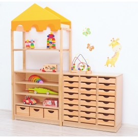 Set Mobilier Grădiniță Flexi 46 - Moje Bambino