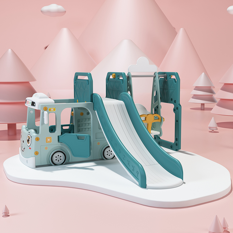 Happy Bus Green Nichiduta: Spațiu Joacă 4 în 1 - imagine 5