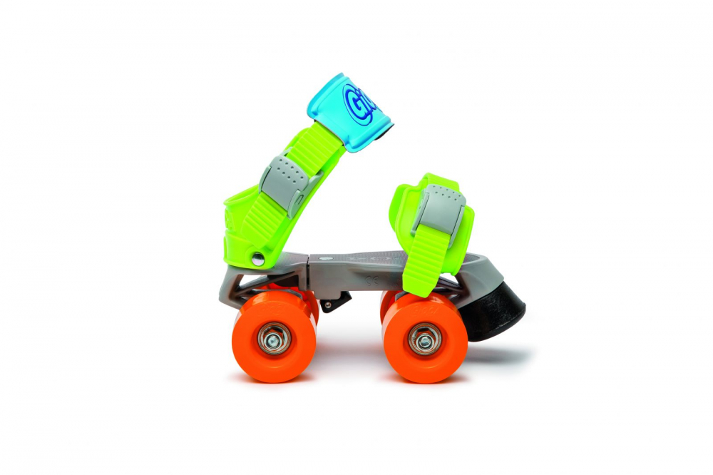 Patine Italtrike Mini Jet, reglabile 24-36, Verde - imagine 5