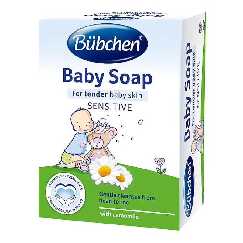 Săpun Bubchen pentru copii, 125 gr, cu Mușețel
