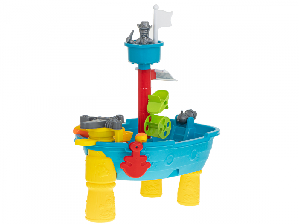 Masuta Apa si Nisip Corabia Piratilor Blue Ikonka - imagine 5