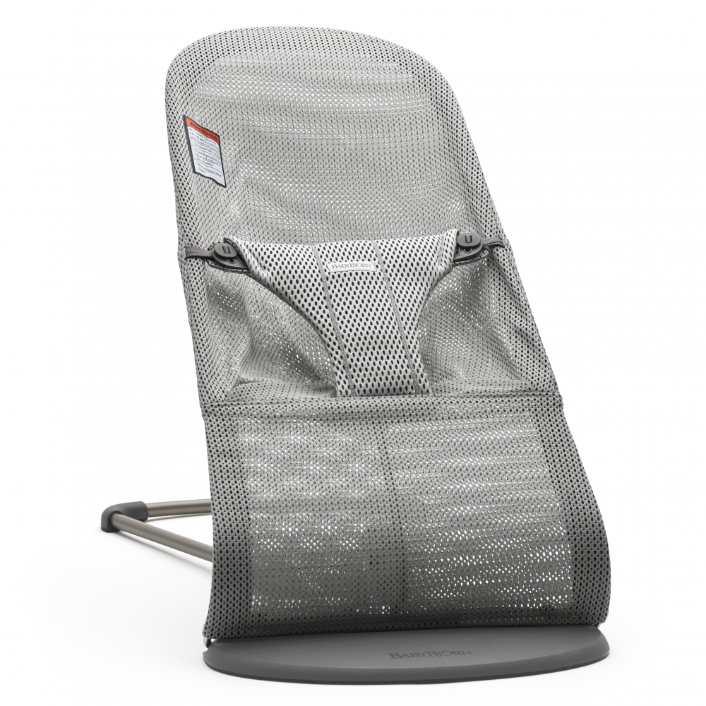 Balansoar BabyBjorn Bliss Grey Mesh | Ergonomic - imagine 6