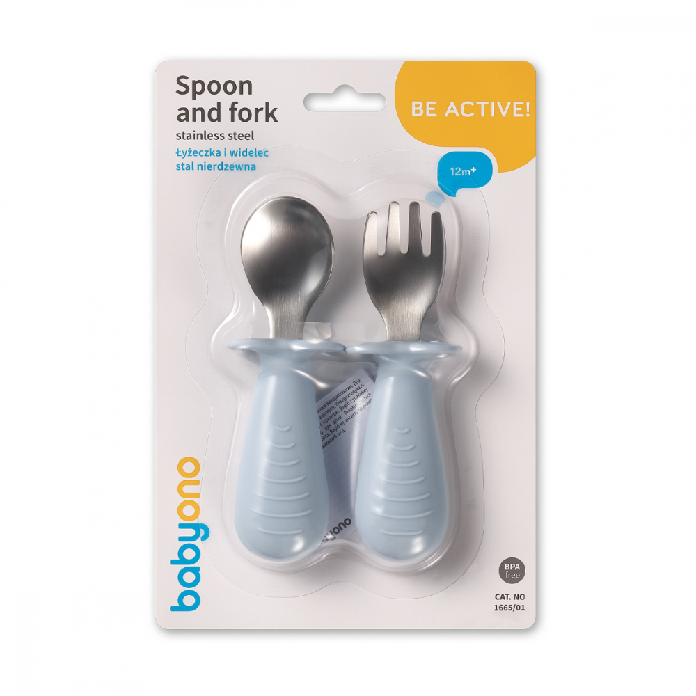 Set tacamuri inox Babyono pentru copii - Sigur și practic - imagine 4