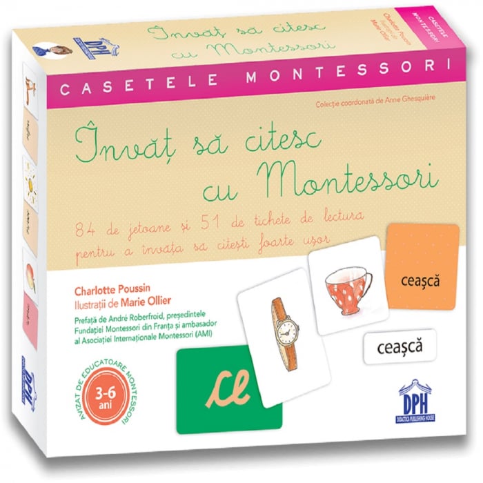 Joc DPH Montessori: Invăț să citesc