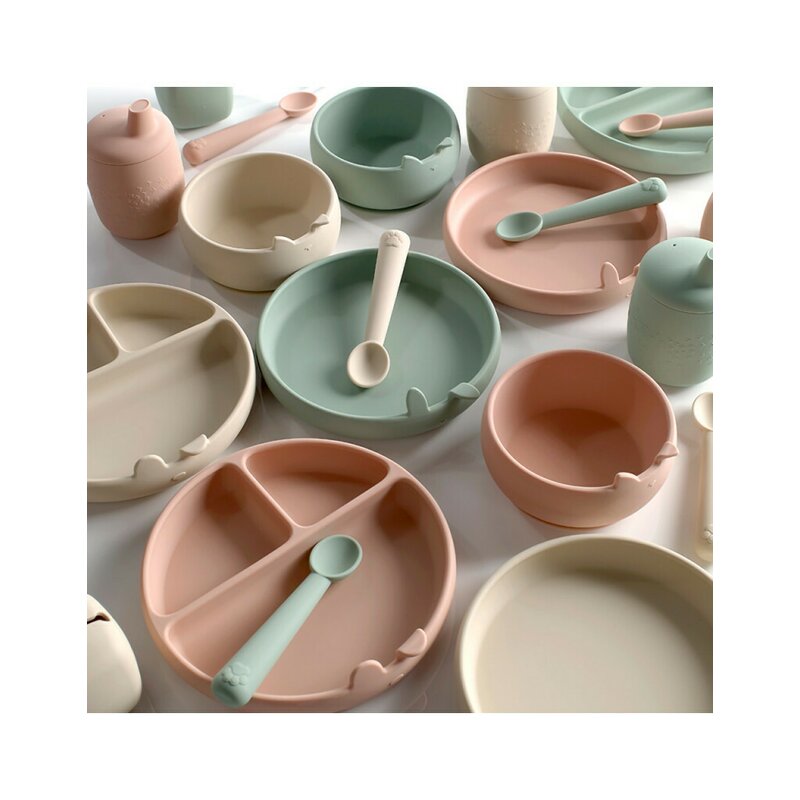 Set Masa Jane Silicon BPA Free - Diversificare Sigura - imagine 5