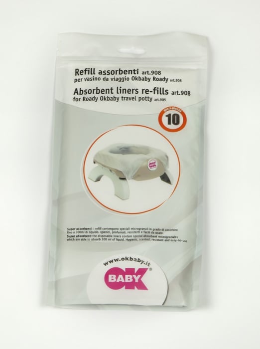 Pungi Absorbante OK Baby, 10 Bucăți - Olita Roady