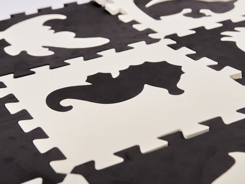 Covoraș Puzzle Spumă 25 Piese Ikonka - imagine 4