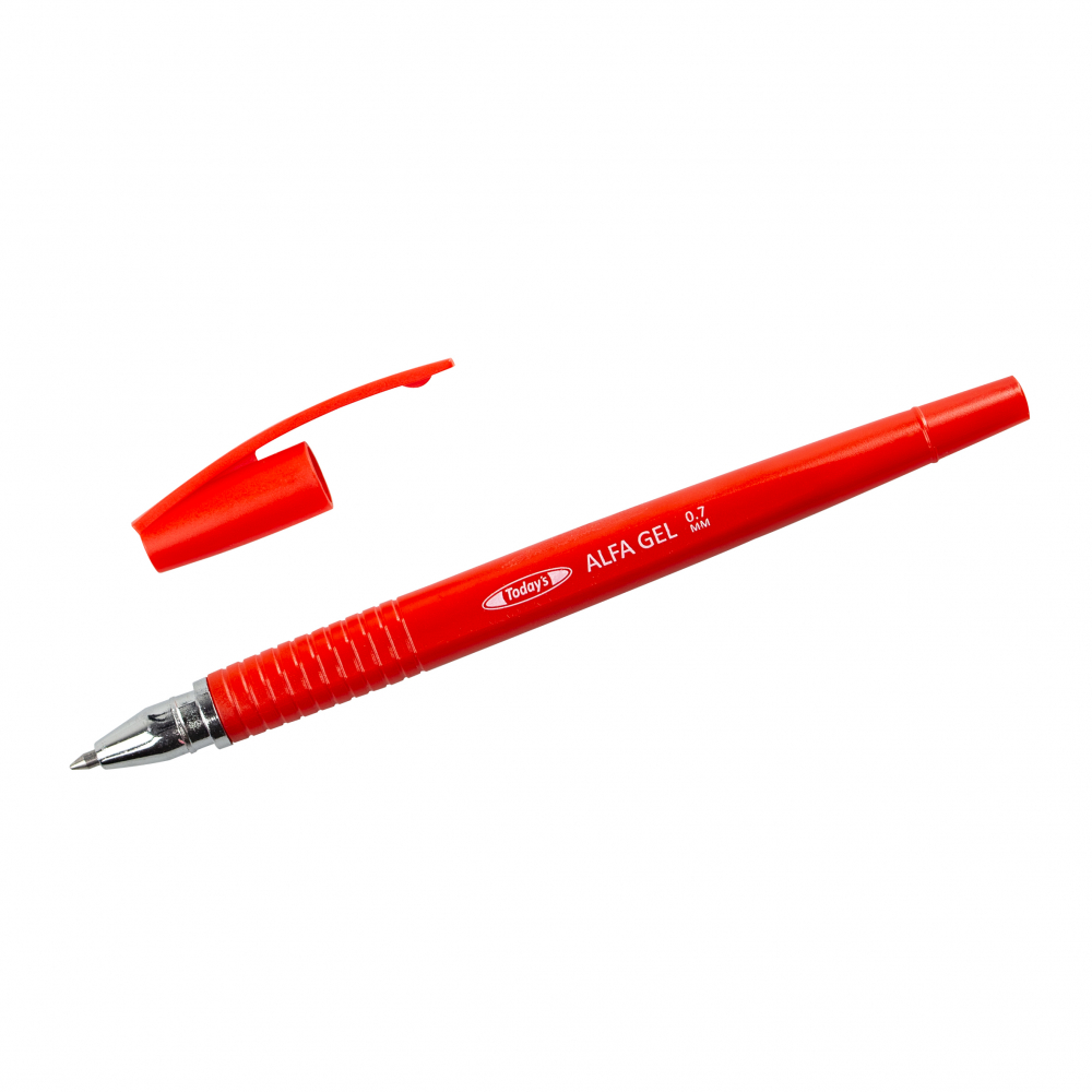 Pix Todays Alfa Roller Gel Rosu, Scriere Fina