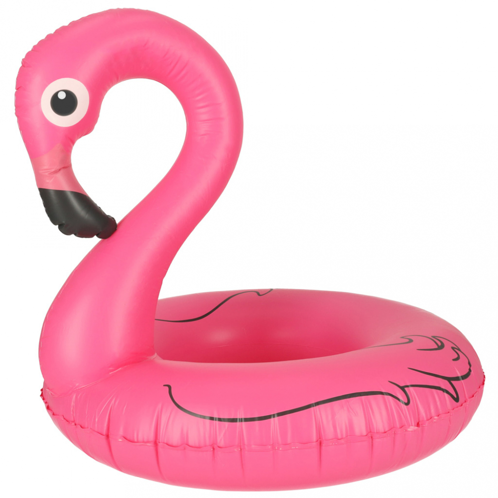 Colac Gonflabil Flamingo Roz 90cm Ikonka - imagine 4