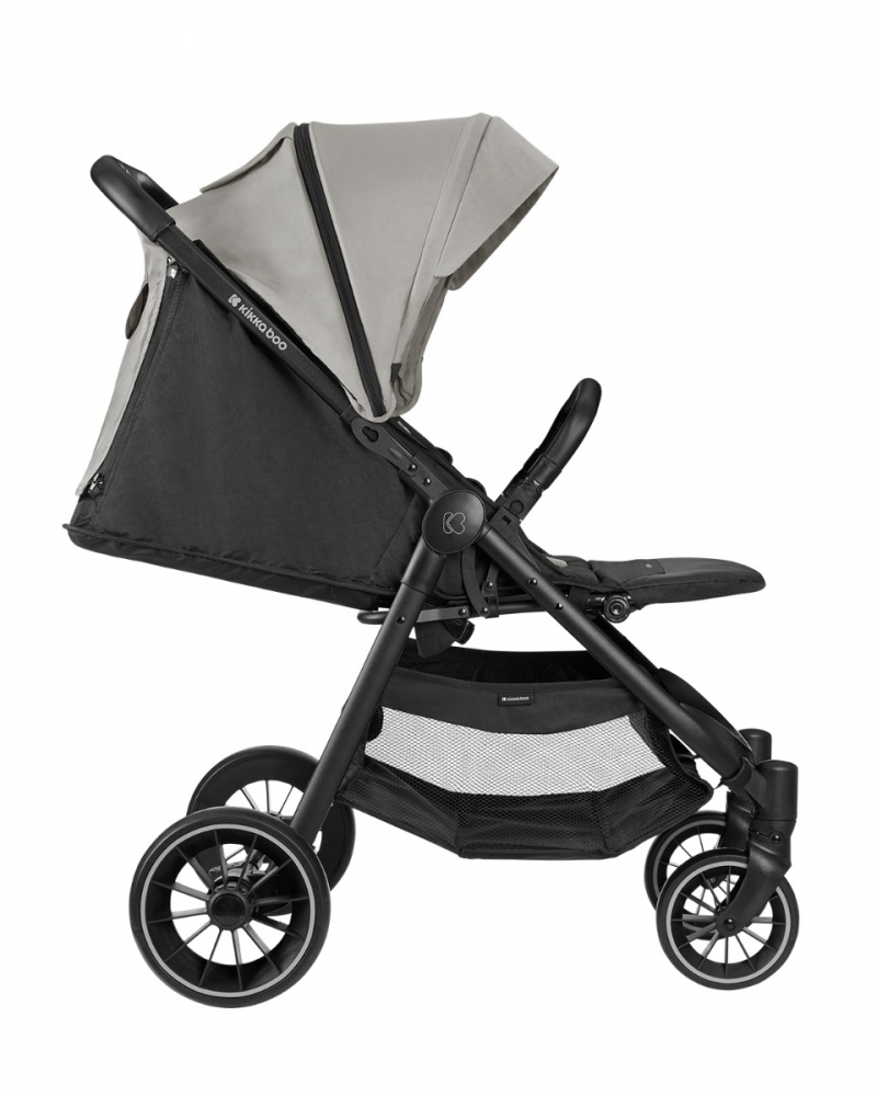 Carucior KikkaBoo Sarah Grey, 0-48 luni, Accesorii Incluse - imagine 4