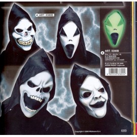 Masca Fantoma Fosforescentă Widmann | Halloween - imagine 2