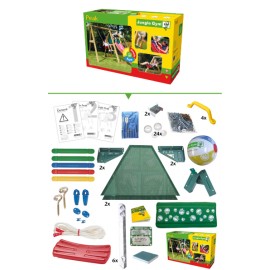 Complex Leagane Peak JungleGym cu Tobogan - imagine 4