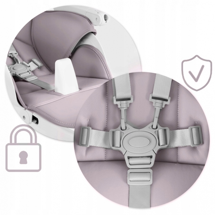 Scaun de masa multifunctional Nukido Belo mov - imagine 4