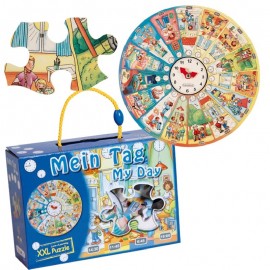 Puzzle Circular Beleduc | Învață Ora și Timpul