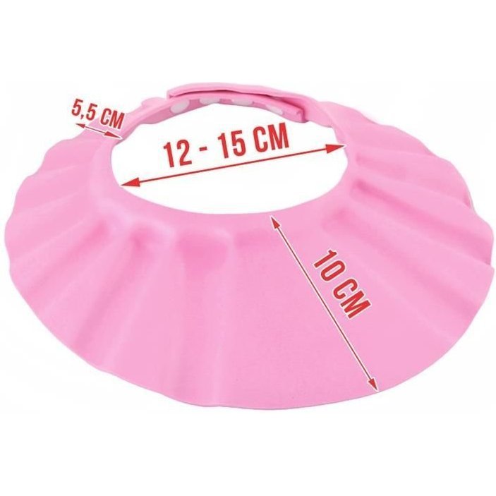 Protecție cap baie Iso Trade Roz MY2393 - imagine 6