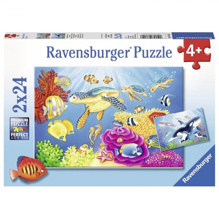 Puzzle Ravensburger Lumea Acvatica