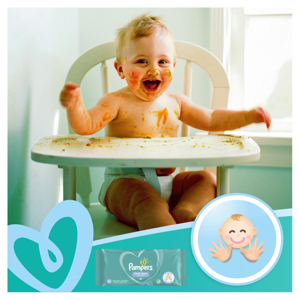 Pampers Fresh Clean - Servetele Umede 624 buc - imagine 4