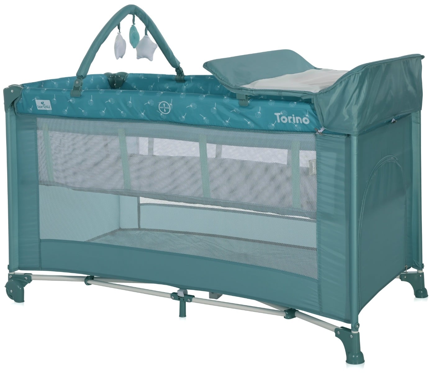 Patut Pliabil Lorelli Torino Plus 2 Nivele cu Accesorii