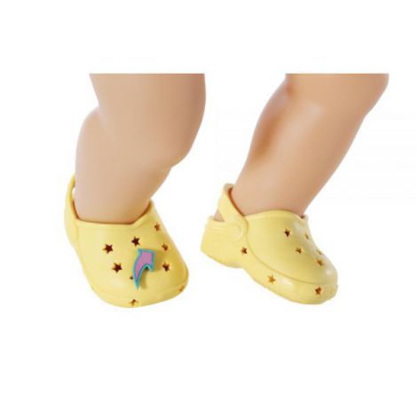 Papucei cu insigne Baby Born 43 cm - Modele Colorate - imagine 3